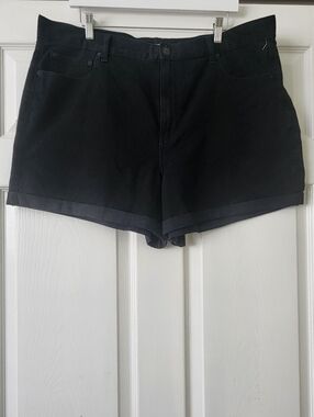 NWT American Eagle Outfitters Black High-Rise Jean Shorts - Women's 20